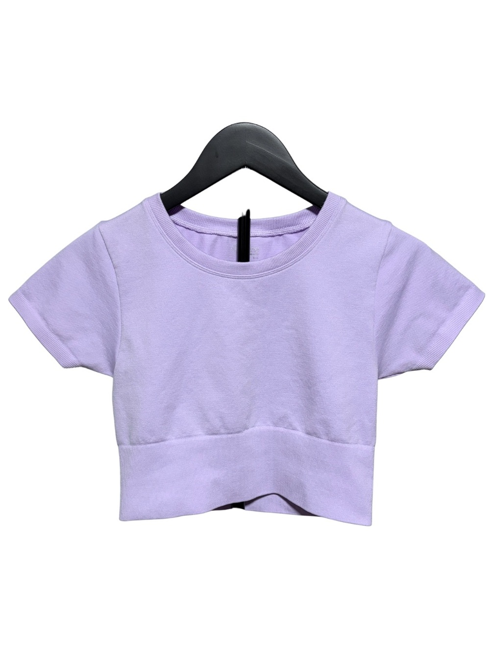 Offline by aerie Lilac Sidewalk Seamless Cropped T-Shirt